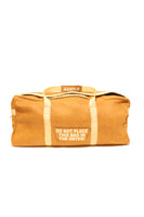 Small Golden Brown VOLGAR Duffle-bag